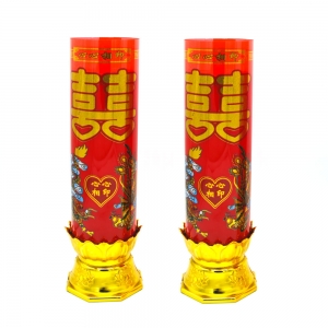 婚庆喜事结婚喜字电子蜡烛灯