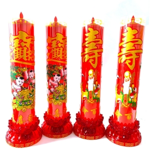 58号莲花底电蜡烛