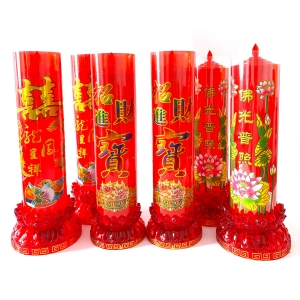 30号莲花底电蜡烛灯