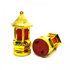 金色小塔蜡烛灯